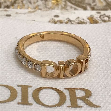 dior ring blue|christian Dior rings for women.